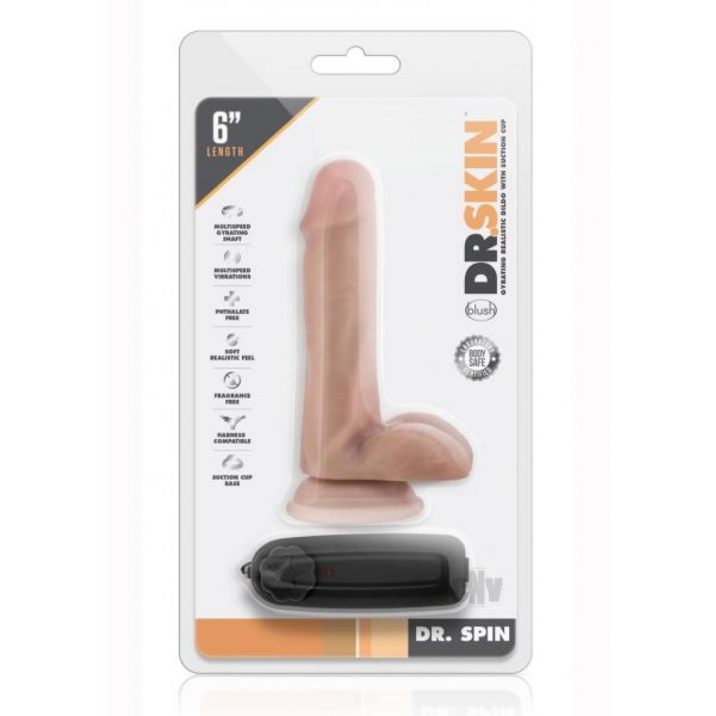 Powerful Gyrating Dildo - Dr. Skin