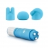 Revitalize Massage Kit with 3 Silicone Attachments - Blue Bliss