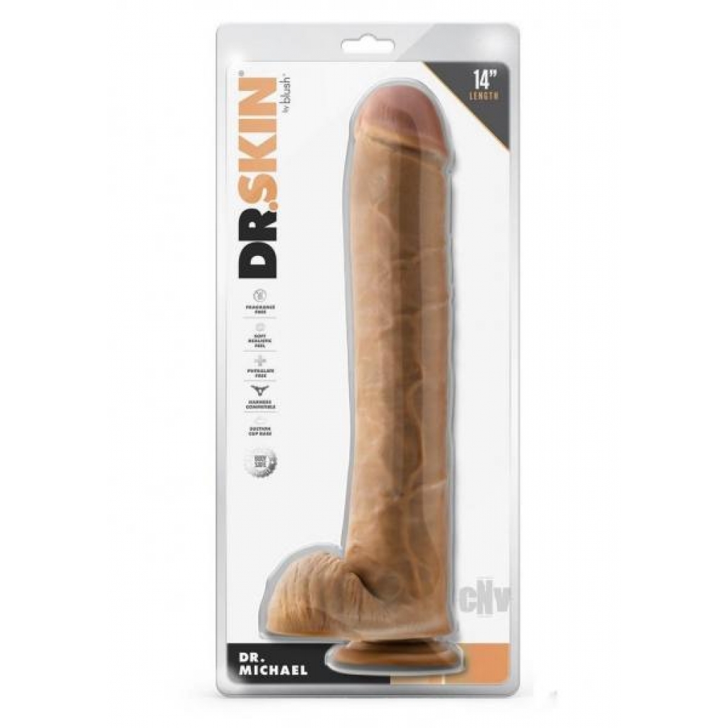 Dr Skin Dr Michael Vibrating Dildo