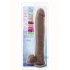 Au Naturel Daddy 14 Inches Dildo with Suction Cup - Brown