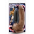 Vibrating Realistic Penis - 9 Inches - Brown