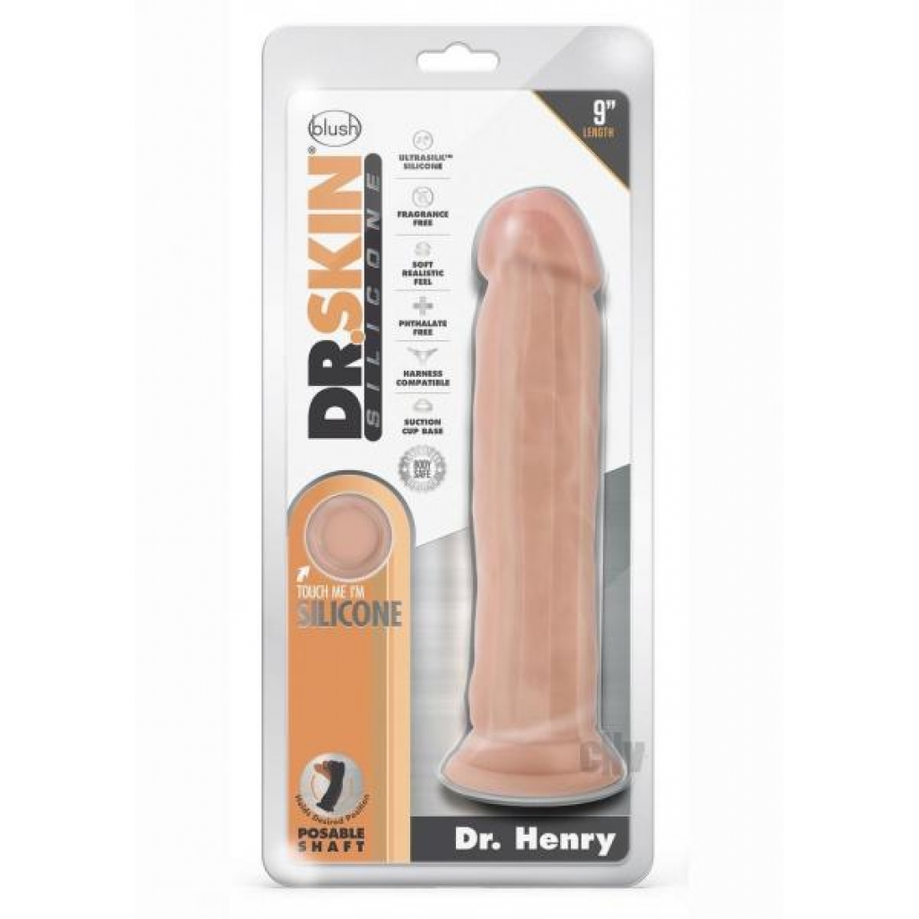 Dr. Skin Silic Dr. Henry Dildo - Vanilla