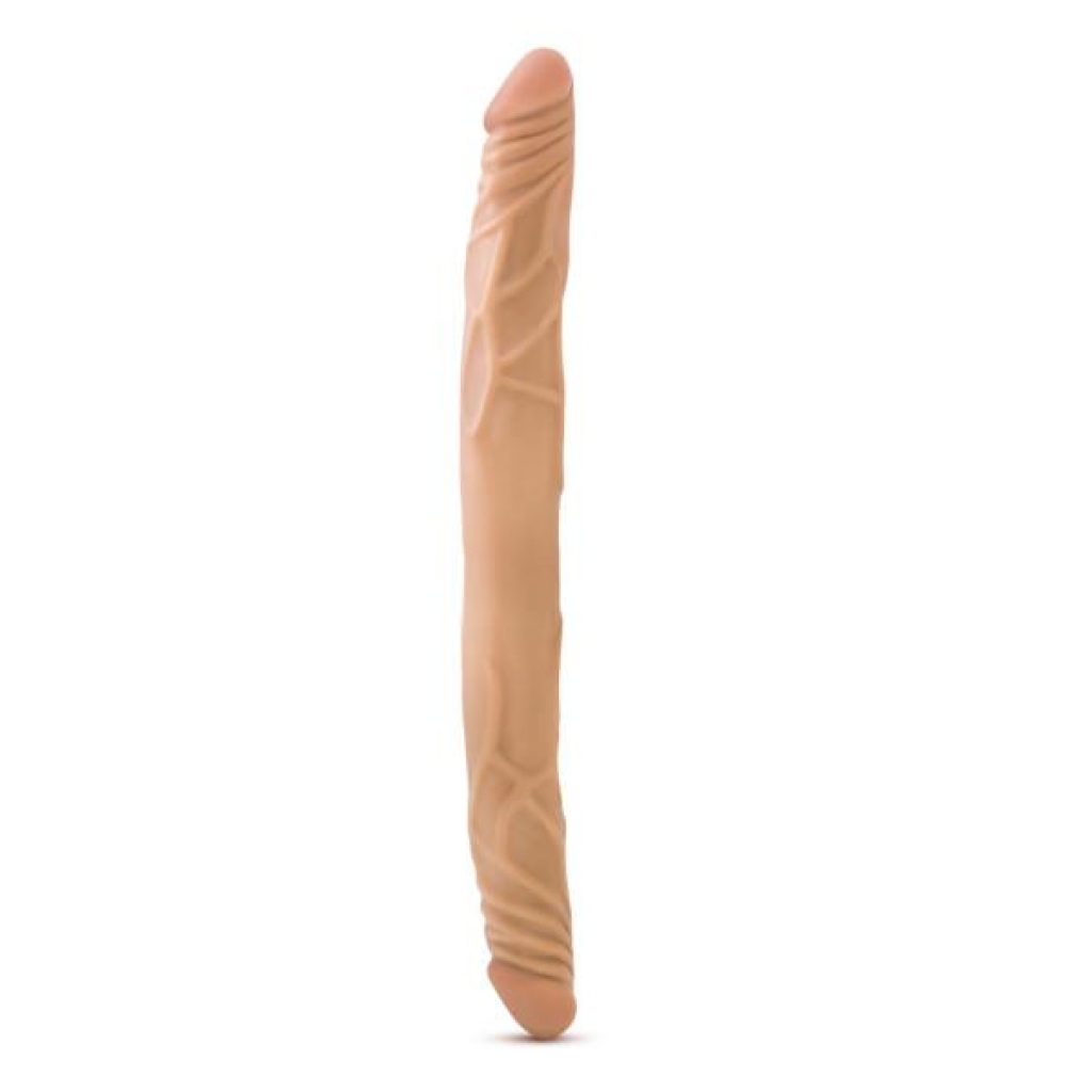 B Yours 14-Inch Double Dildo - Latin Tan