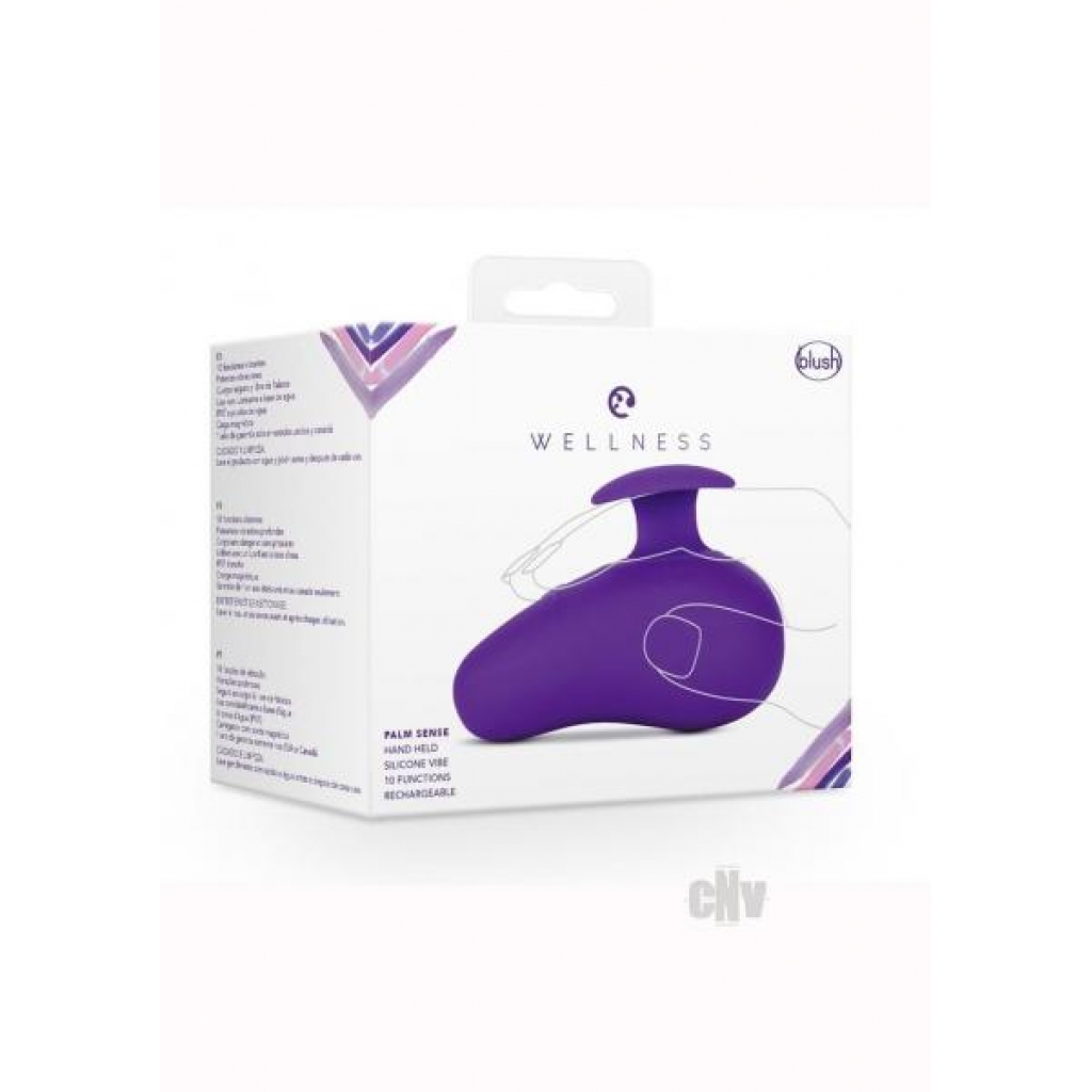 Wellness Palm Sense Purple - Powerful Handheld Massager