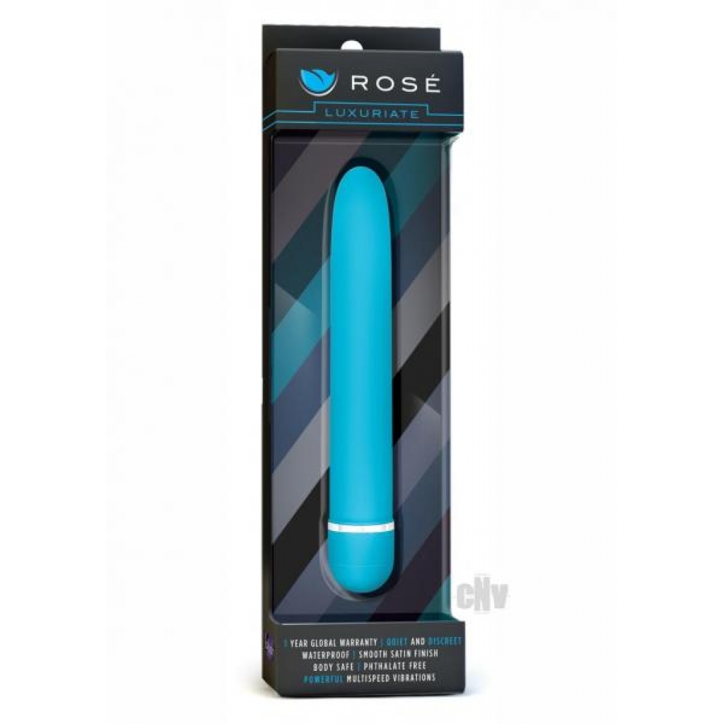 Rose Luxuriate Vibrator - Blue