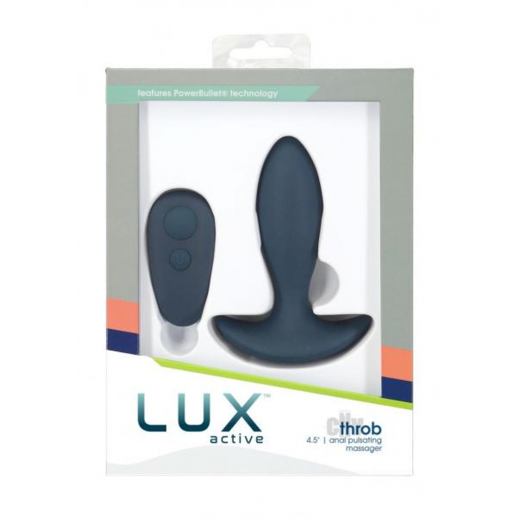 Lux Active Throb with Remote - 4.5 inches Blue