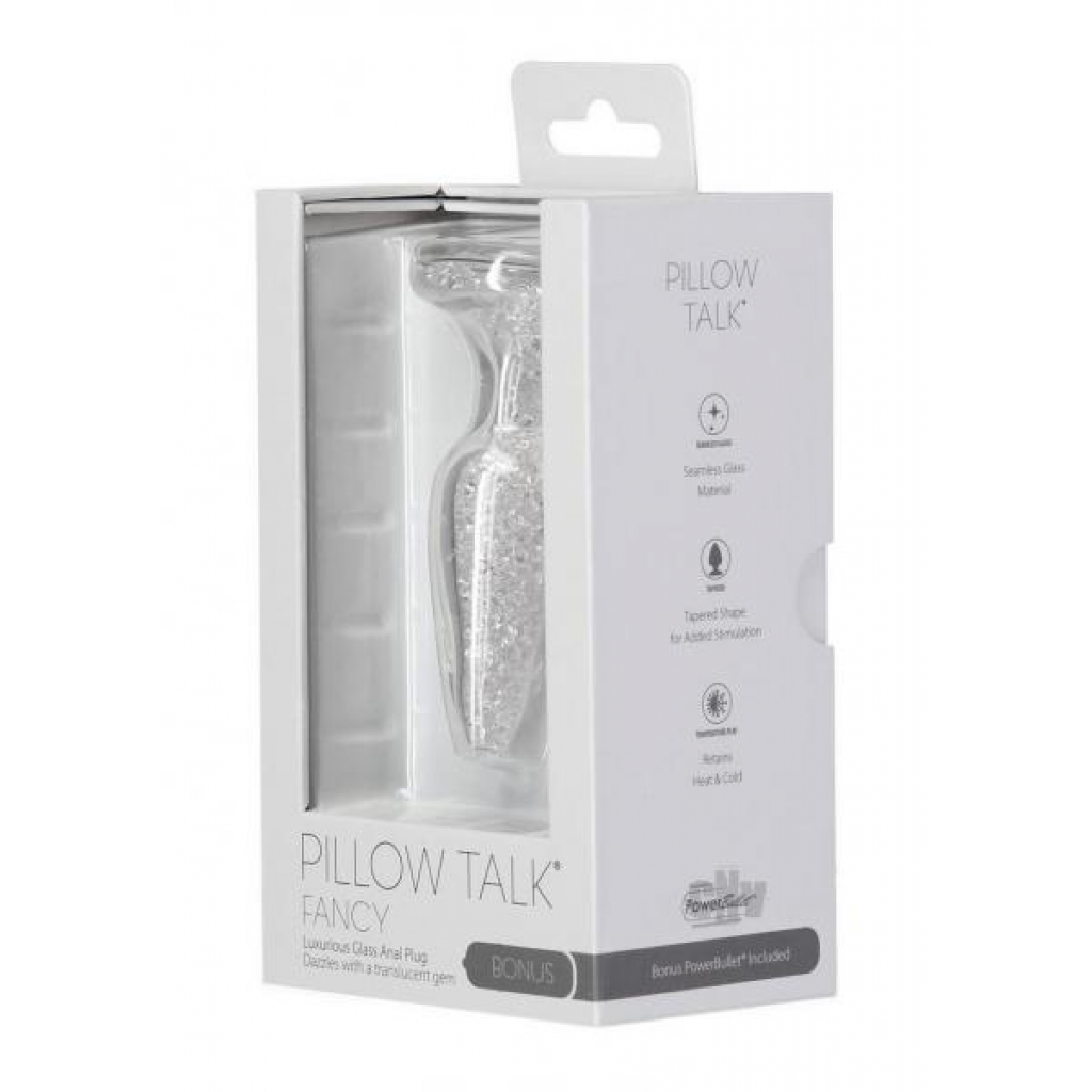 Pillow Talk Fancy - Elegant Glass Anal Toy