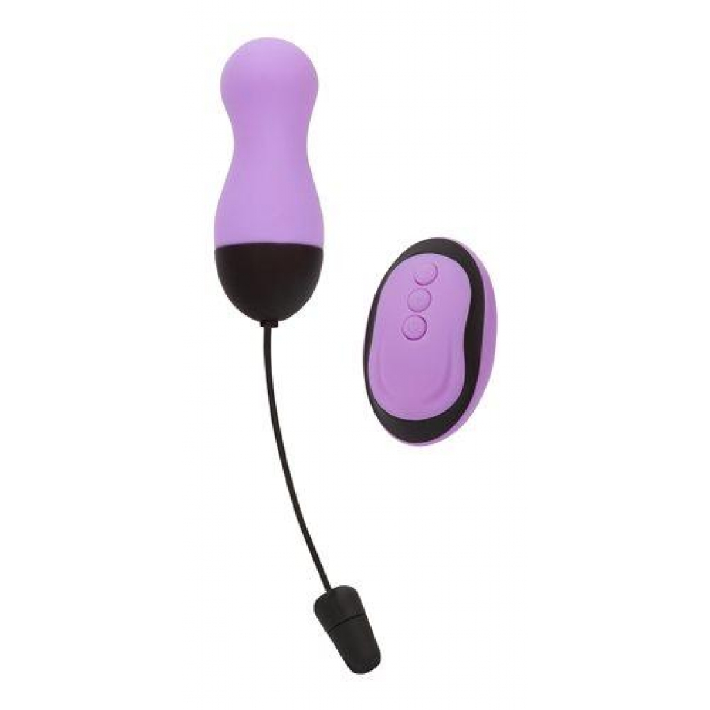 Simple & True Remote Control Vibrating Egg Purple