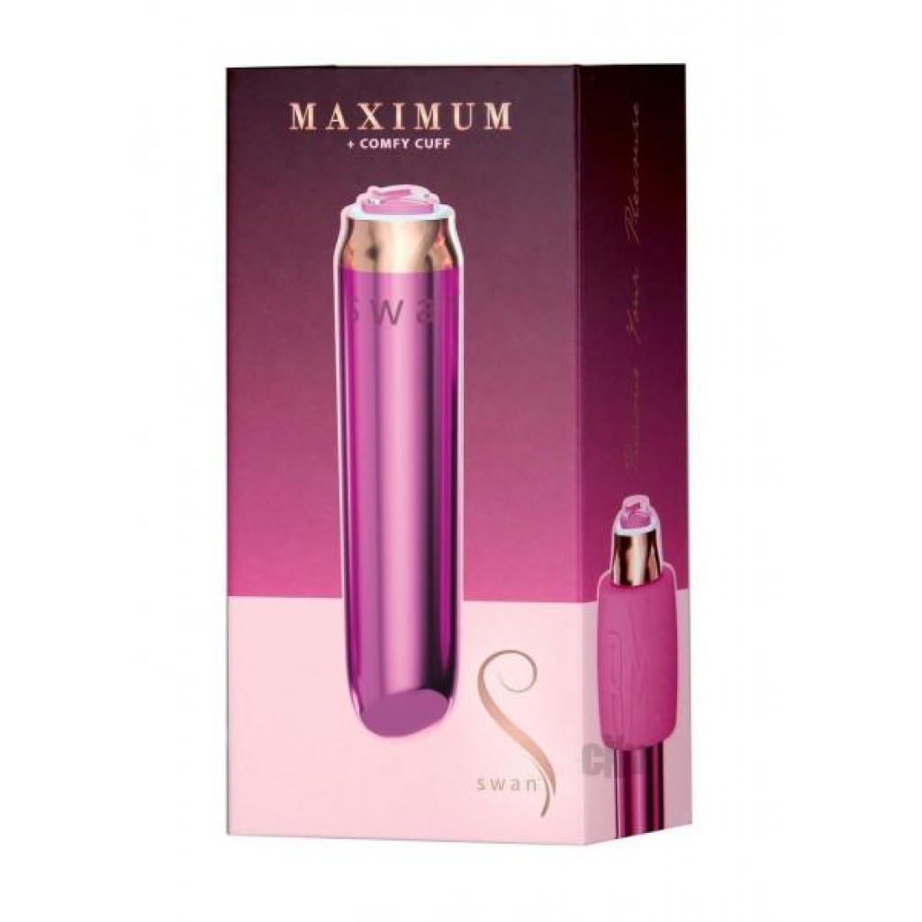 Swan Rechargeable Vibrating Bullet in Pink