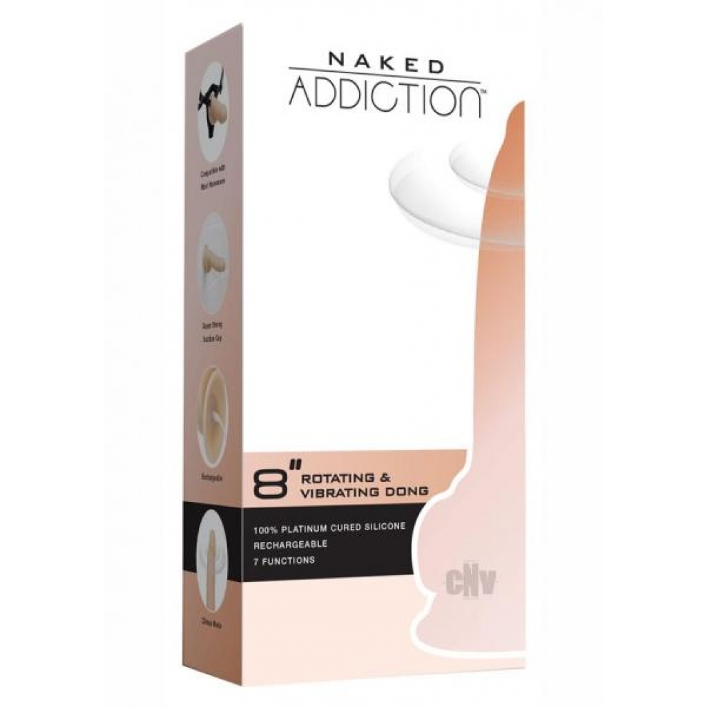 Naked Addiction Rotate and Vibrate Dong