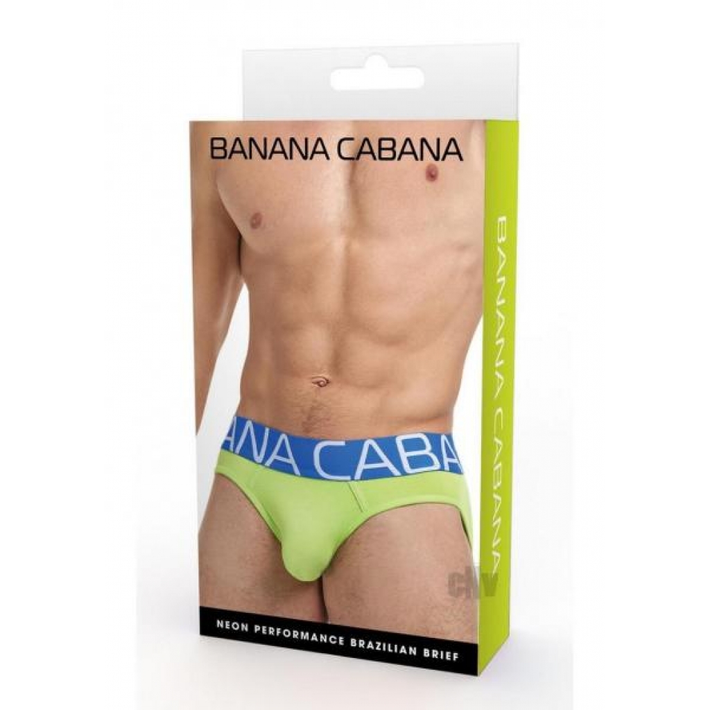 Neon Glow Briefs L/XL Green