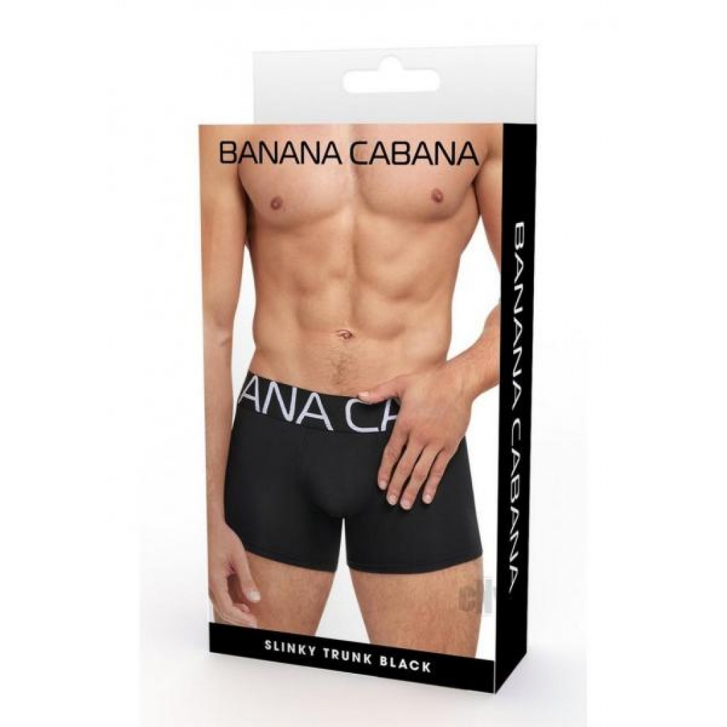 Banana Cabana Trunks - MD/LG Black