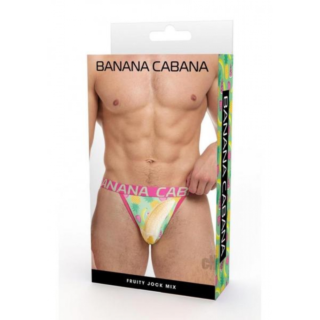 Banana Cabana Jock Fruit - LG/XL Multi