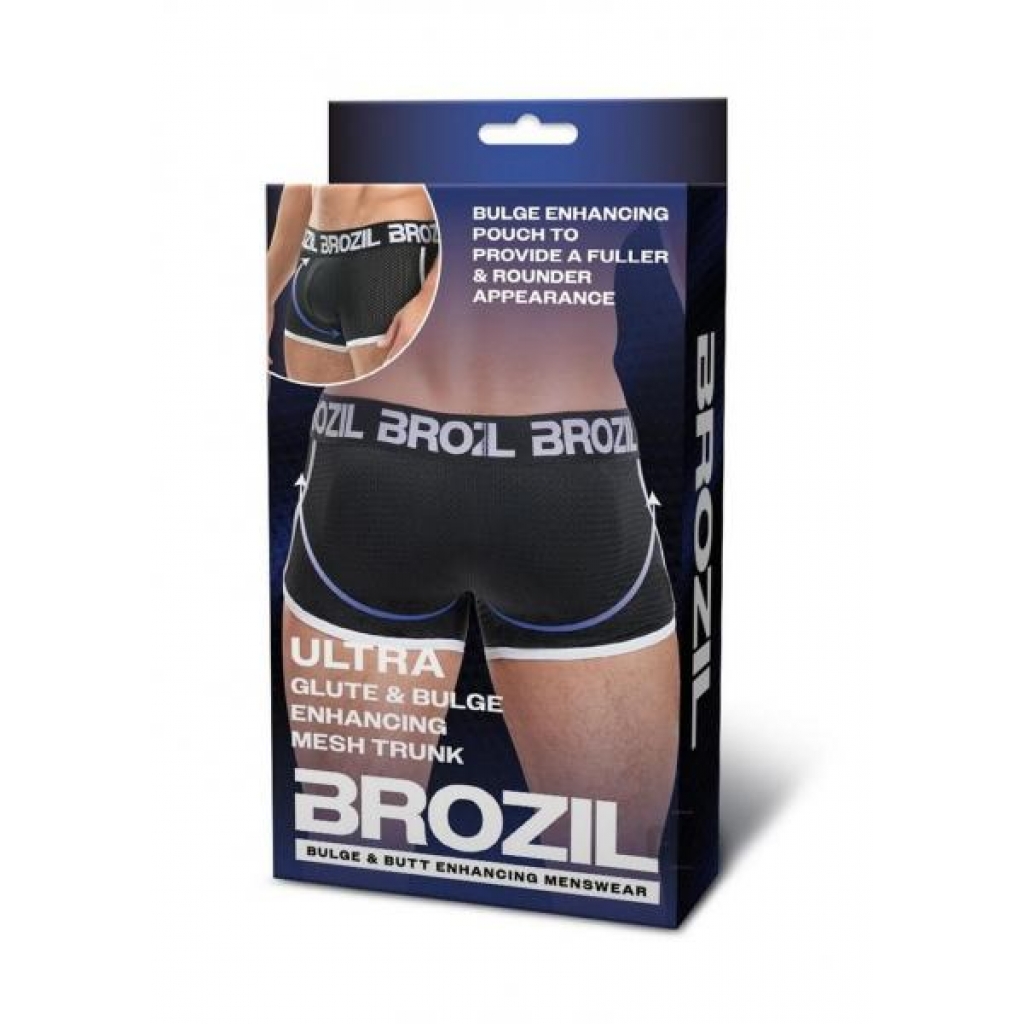 Brozil Mesh Boxer - Black S/M