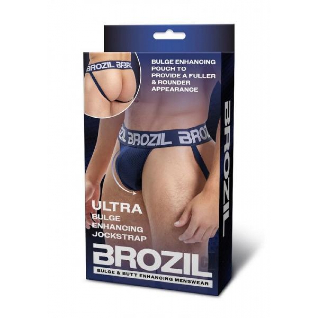 Brozil Mesh Jocks - L/XL Nvy