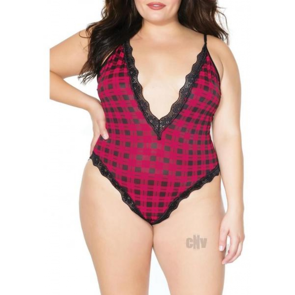 Teddy Plaid - Cute and Playful Lingerie