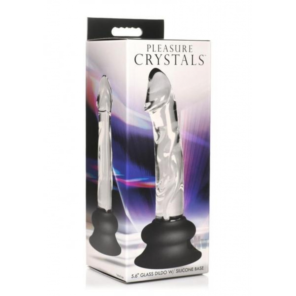 Pleasure Crystal Dildo Base 5.6