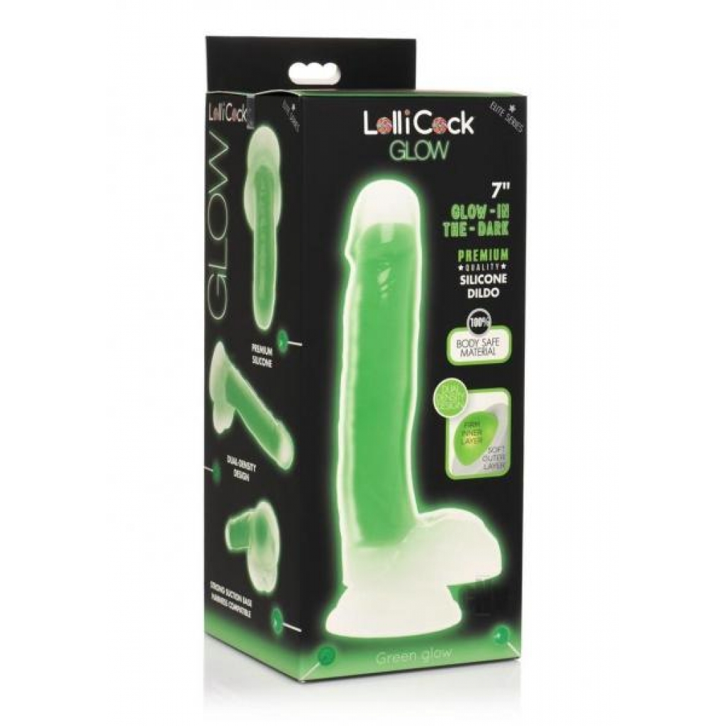 Lollicock Gitd Silicone Balls 7 Green