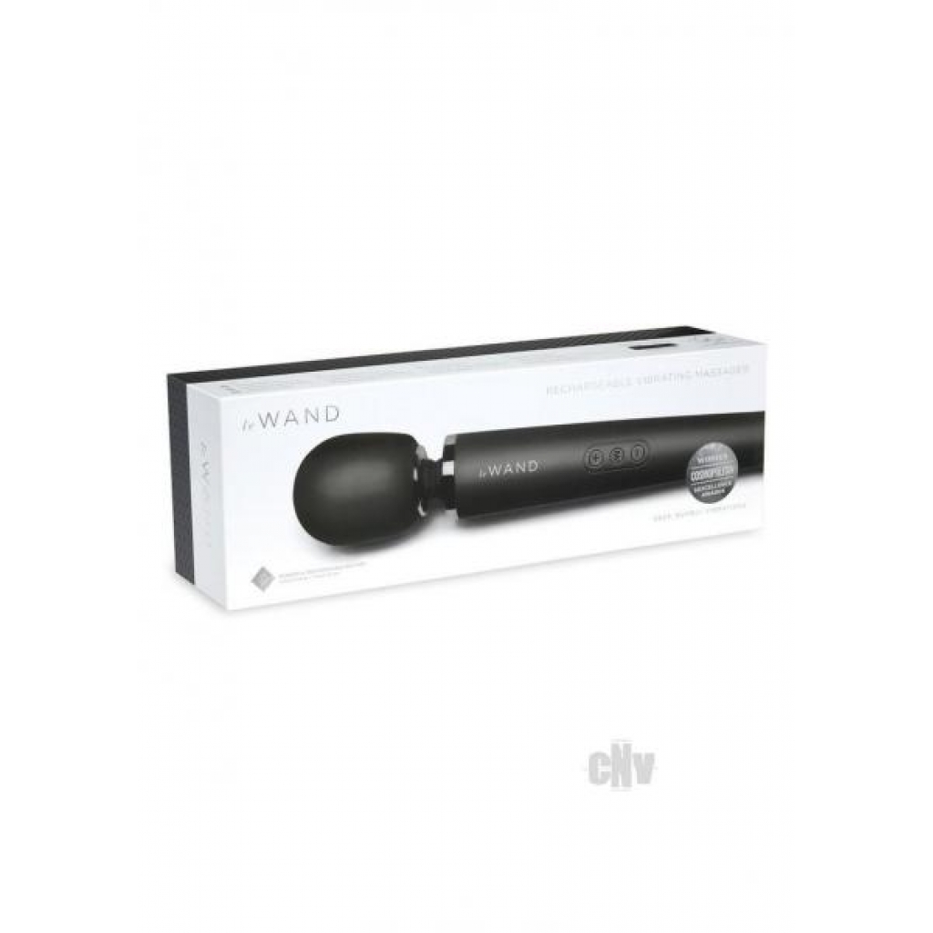 Le Wand Matte Black Rechargeable Massager