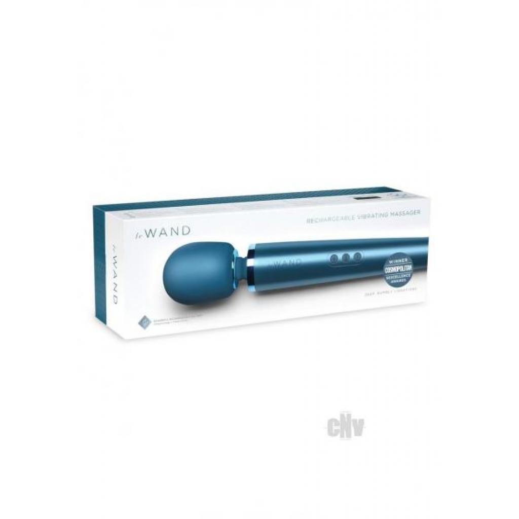 Le Wand Rechargeable Vibrating Massager - Pacific Blue