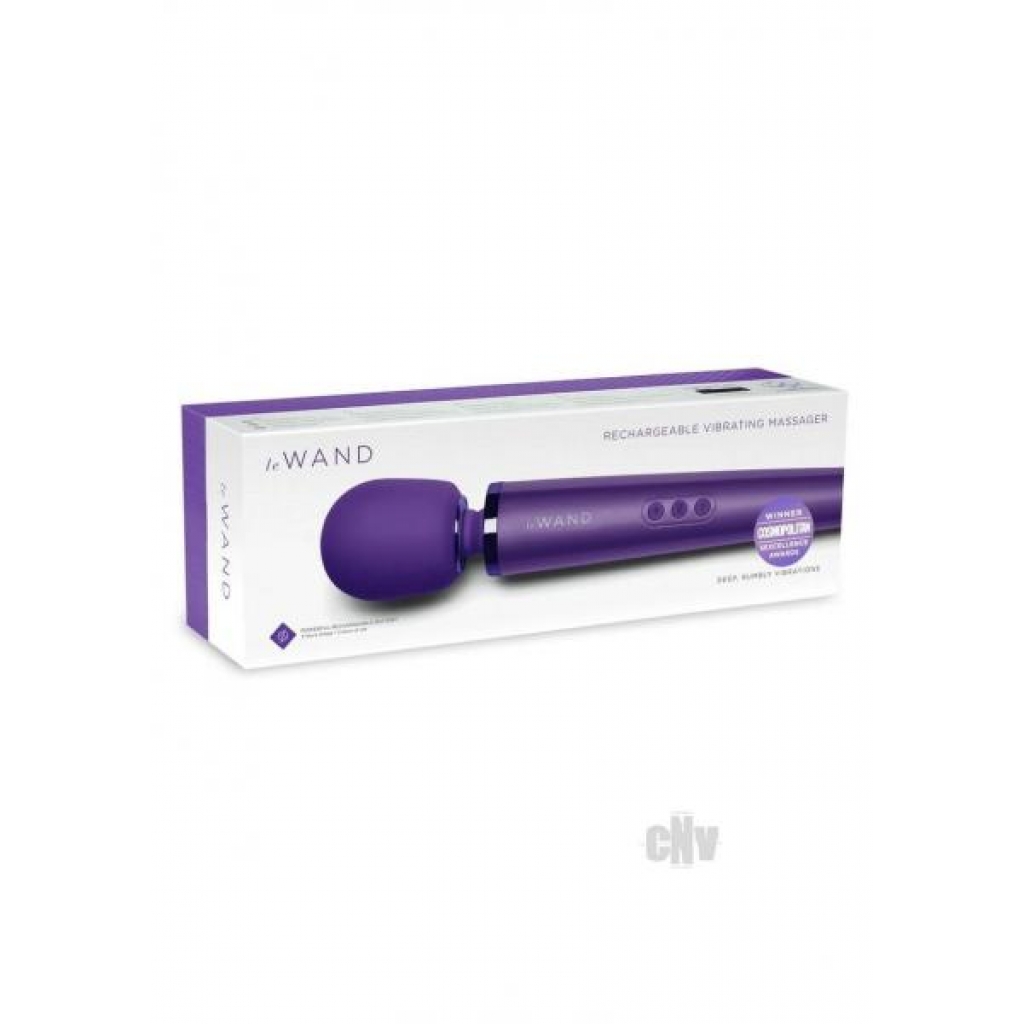 Le Wand Rechargeable Vibrating Massager - Purple