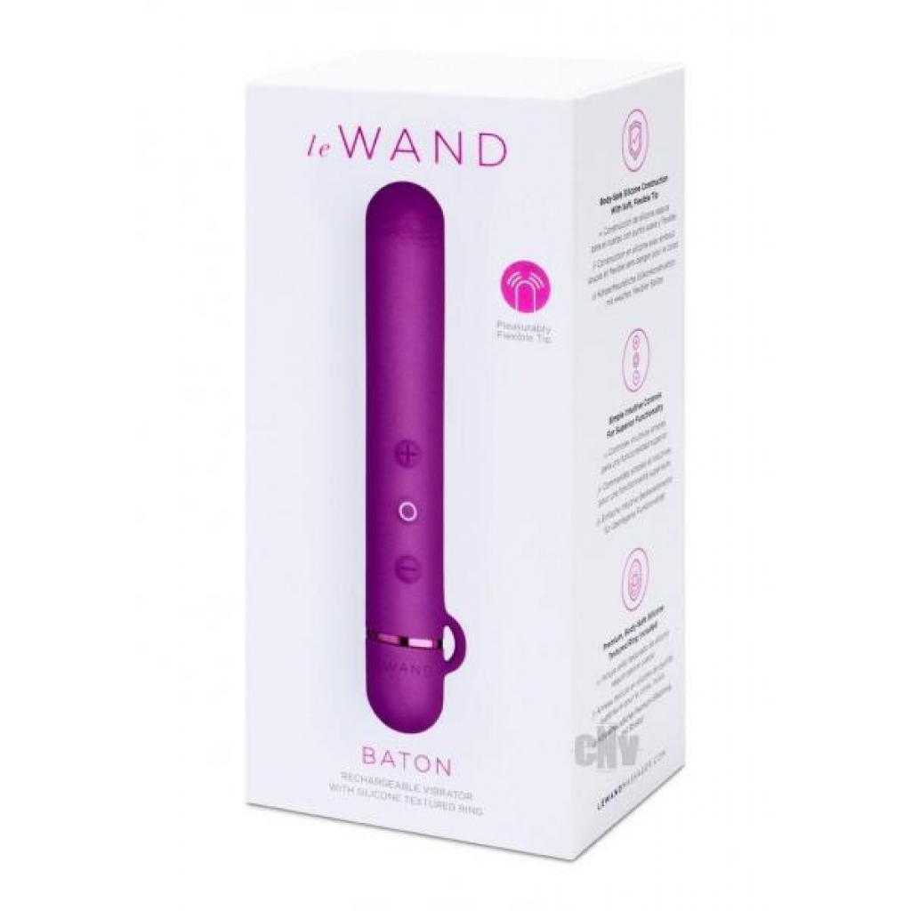 Le Wand Baton Cherry - Rechargeable Vibrator