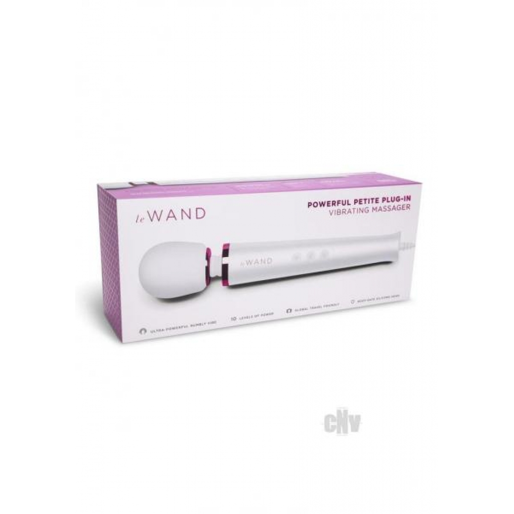 Le Wand Powerful Petite Plug-In Vibrating Massager