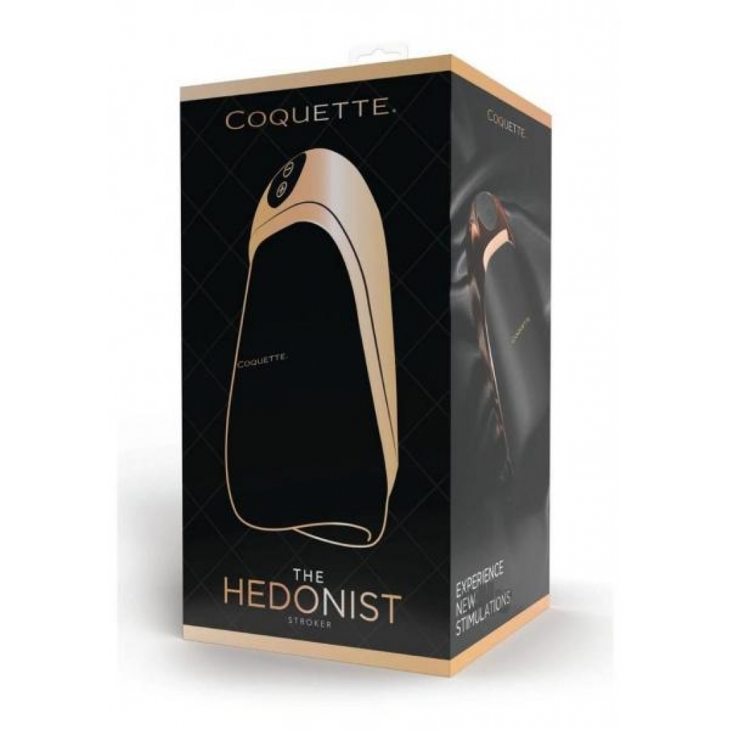 Coquette Hedonist Stroker - Black/Gold