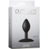 Platinum Silicone The Minis Spade Butt Plug - Black - Small