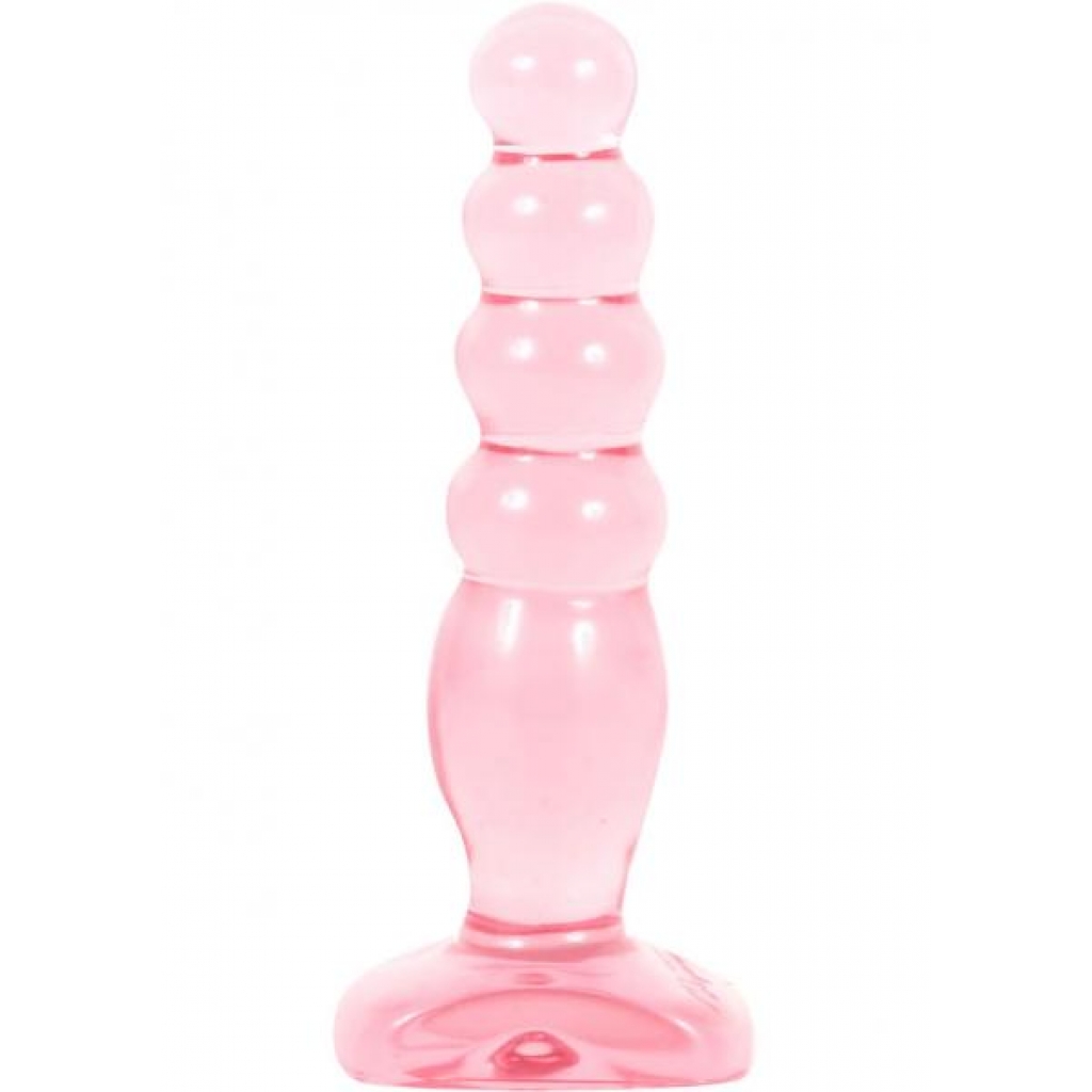 Crystal Jellies Anal Delight Probe - 5 Inch Pink