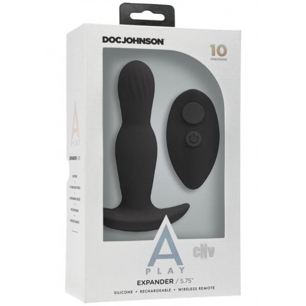 A-play Expander - Premium Anal Plug - Black