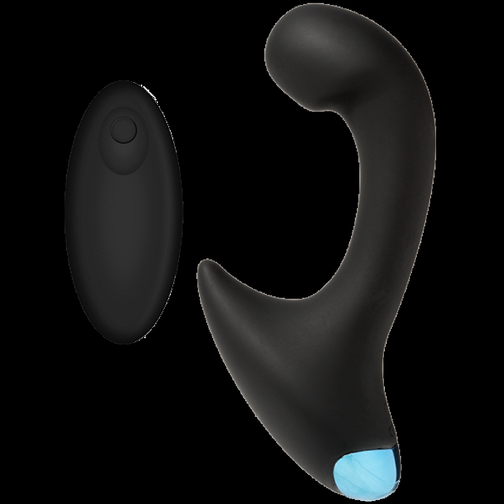 Optimale Vibrating P-Curve Black Rechargeable Prostate Massager