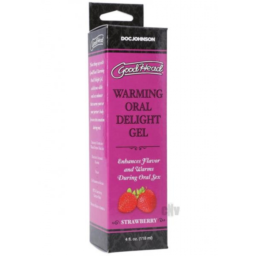 Goodhead Warming Oral Delight Gel - Strawberry