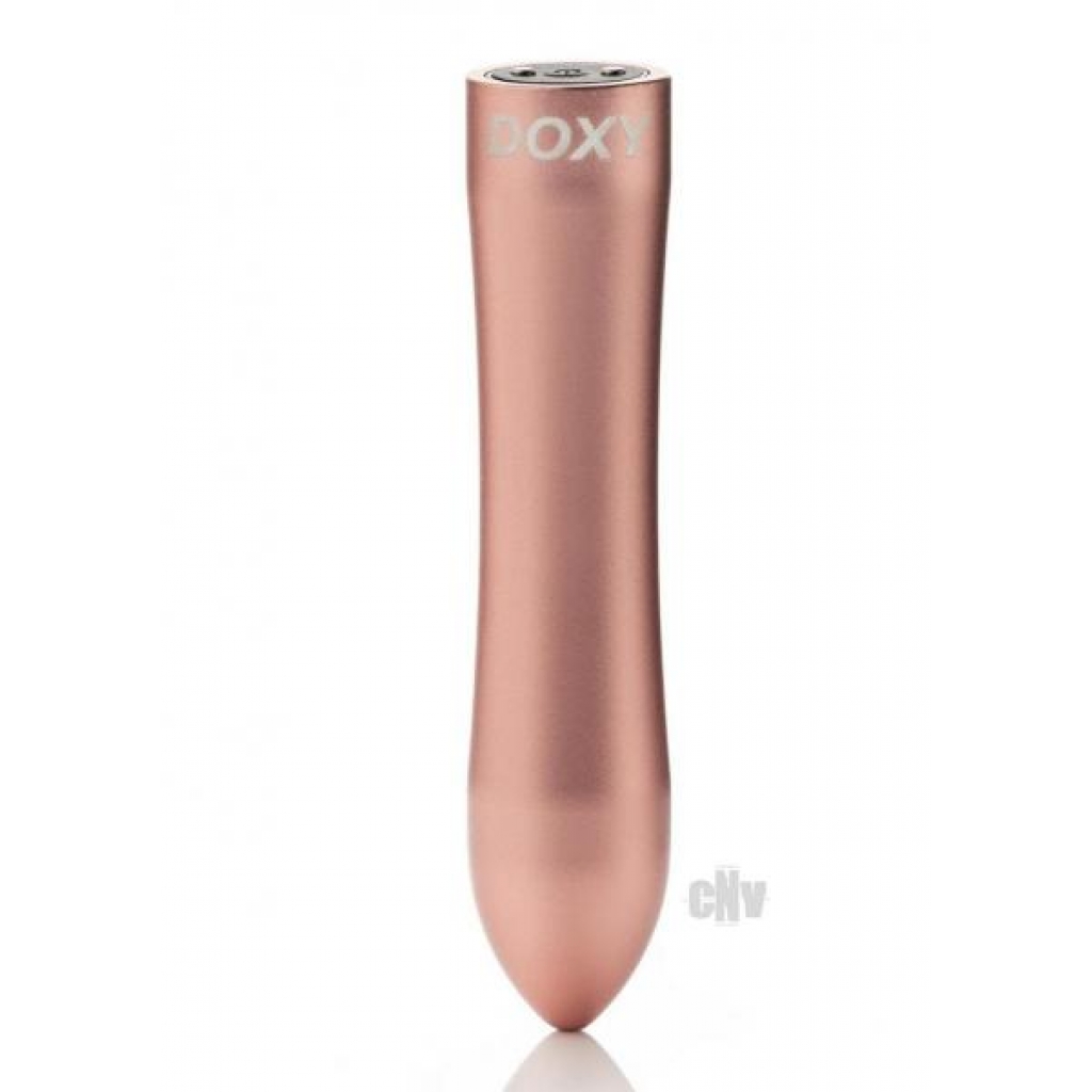 Doxy Bullet Vibrator - Rose Gold Edition