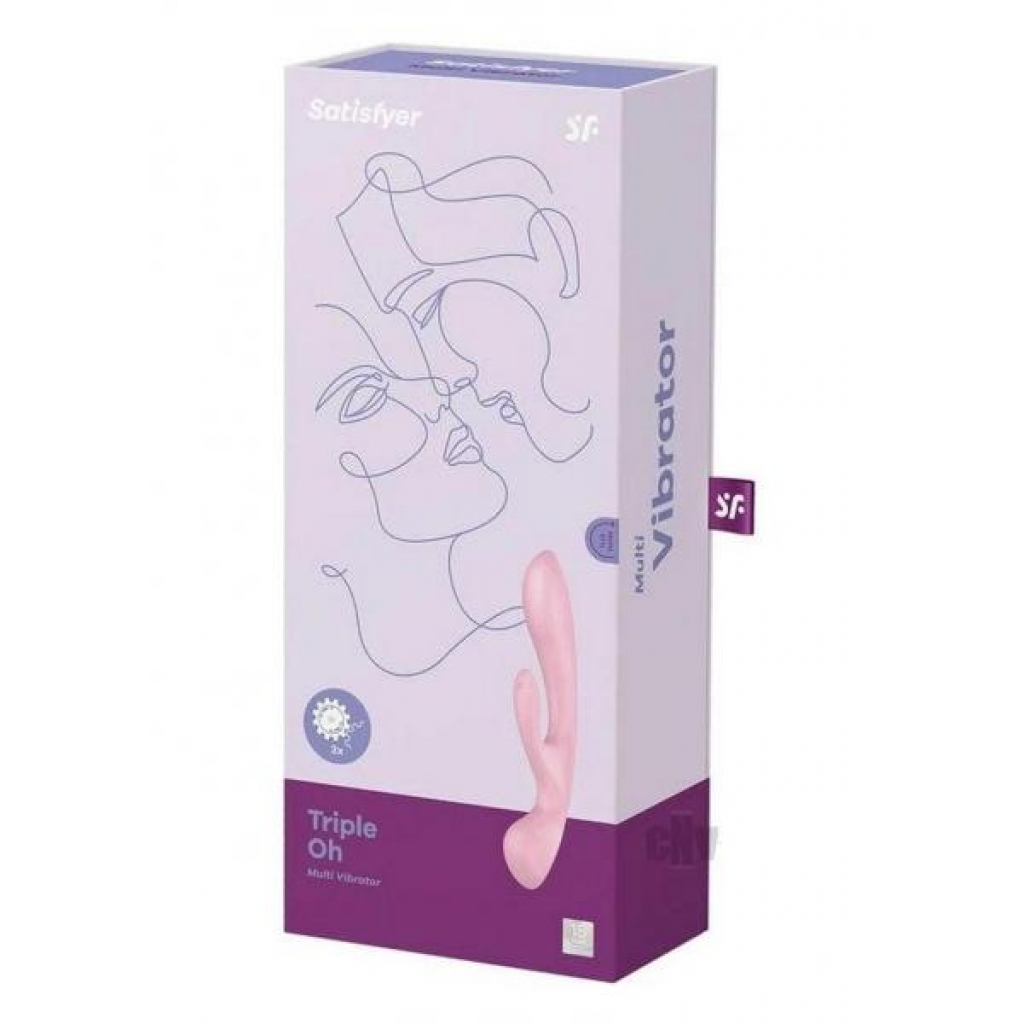 Satisfyer Triple Oh Pink