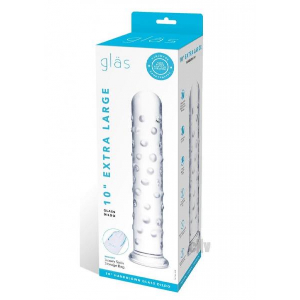 Extra Large Glass Dildo - 10