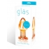 Glas Over Easy Glass Butt Plug - Classic Design