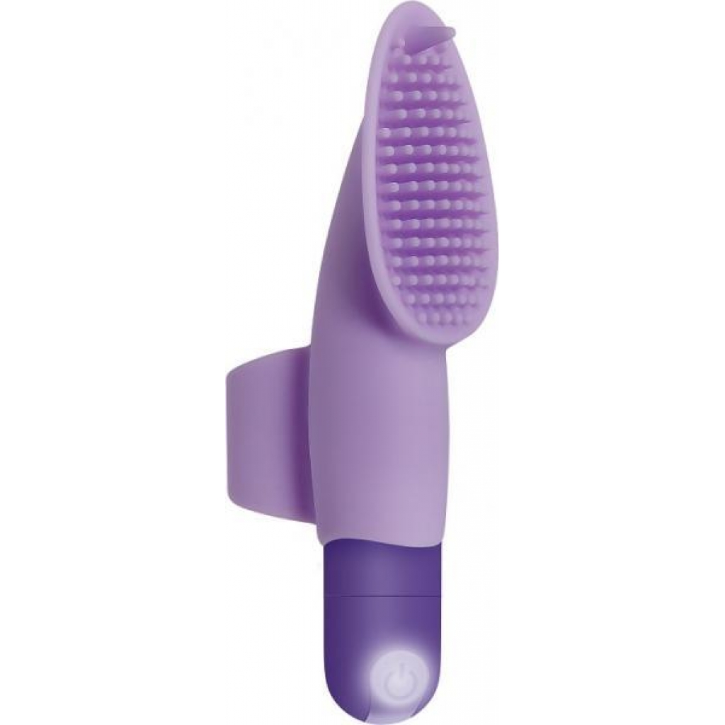 Waterproof Fingerific Bullet Vibrator in Purple