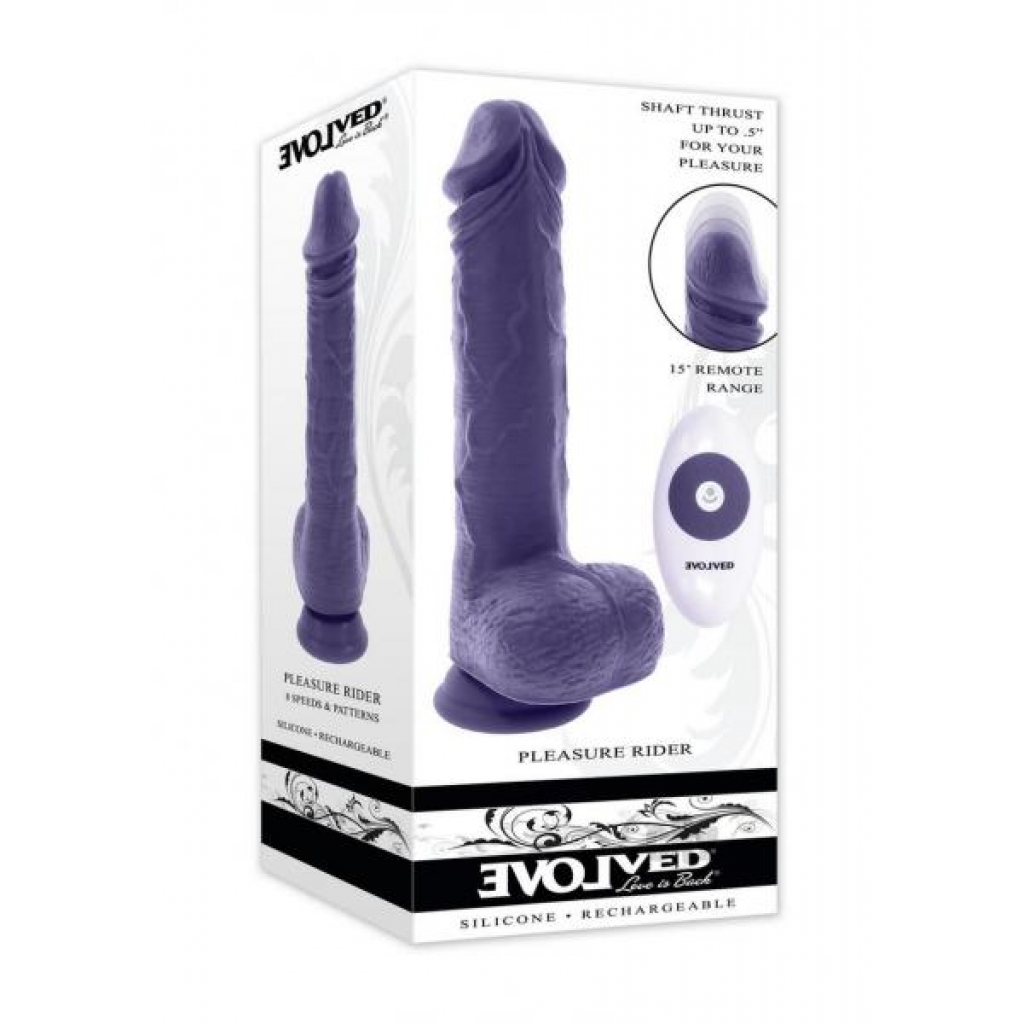 Pleasure Rider Large Thrusting Vibrator