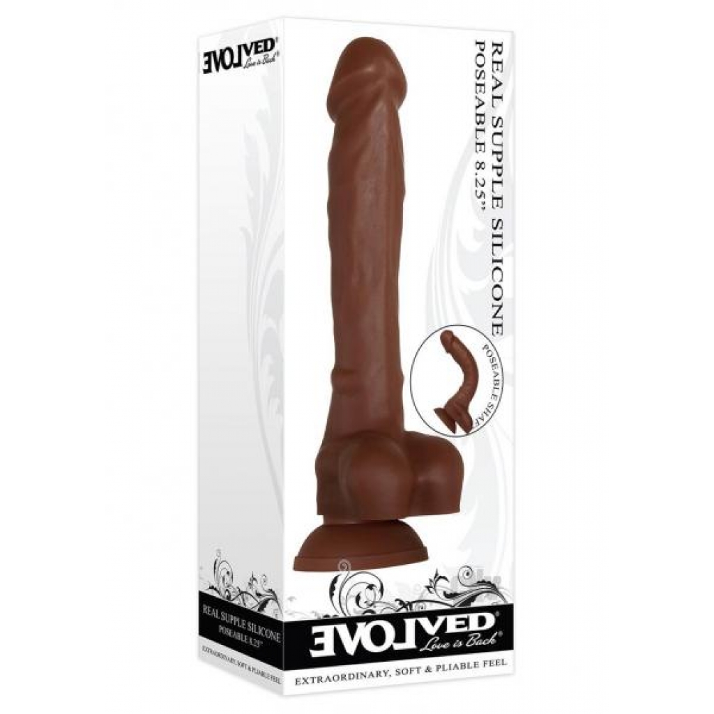 Real Supple Silicone Poseable Dong