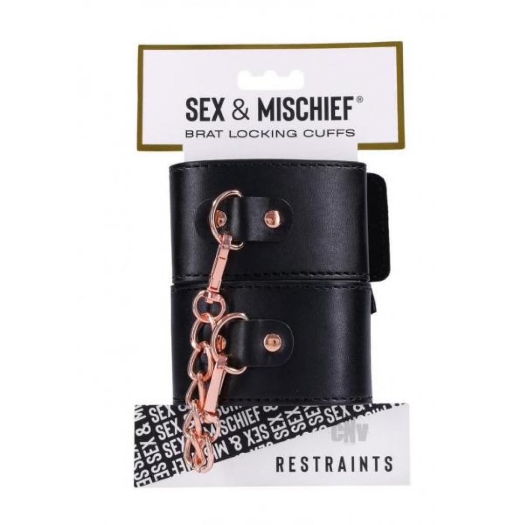 Sandm Brat Locking Cuffs