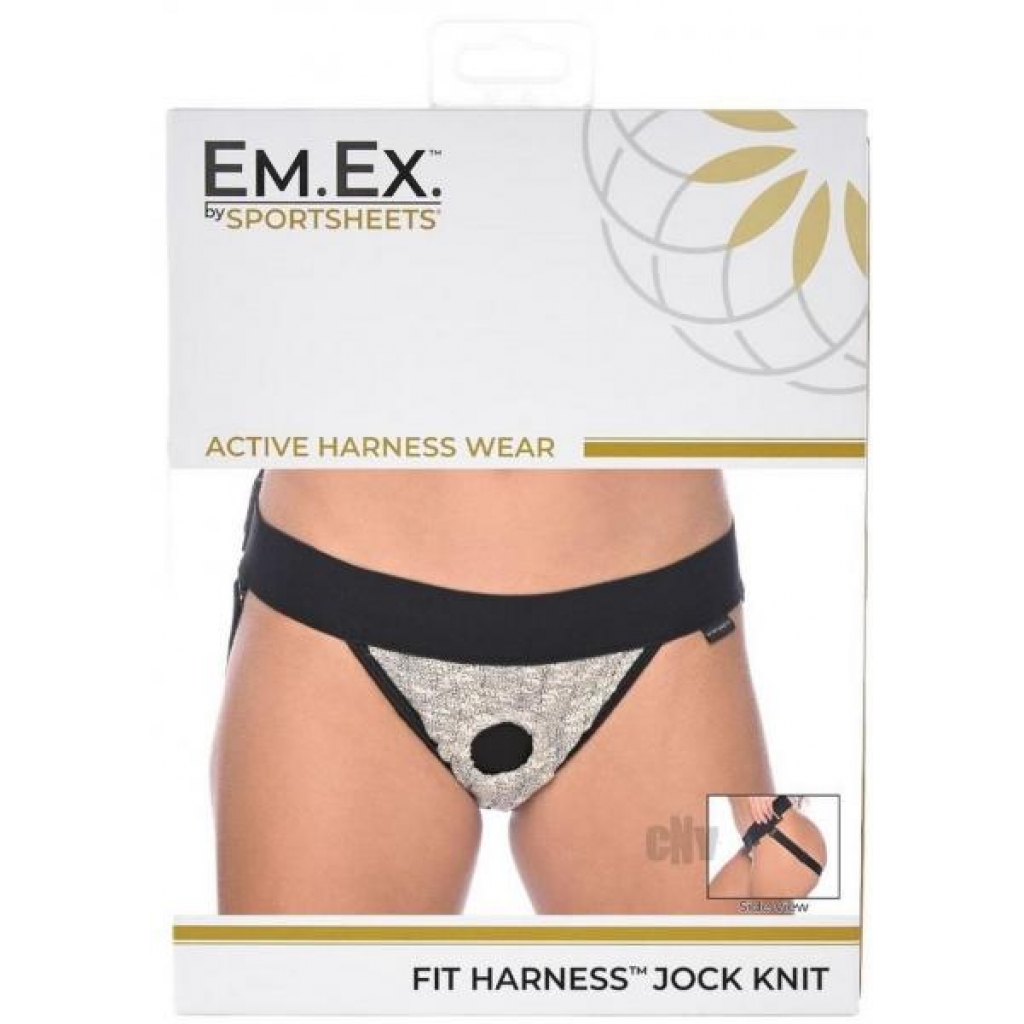 Em Ex Fit Harness Jock Plus Gray