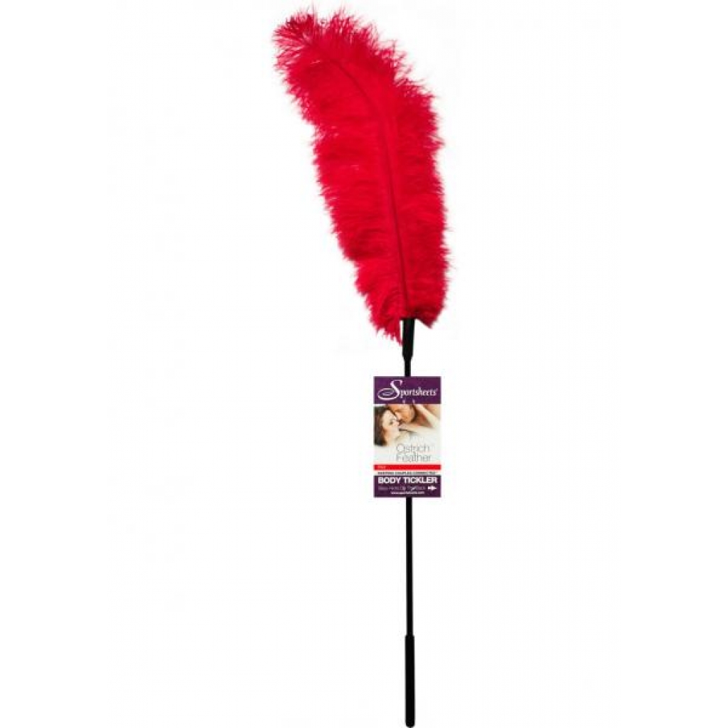 Ouch! Fantasy Tickler with Ostrich Feathers