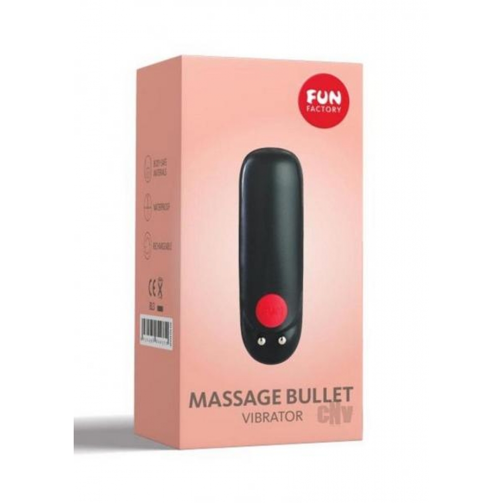 Bullet Black Vibrating Massager