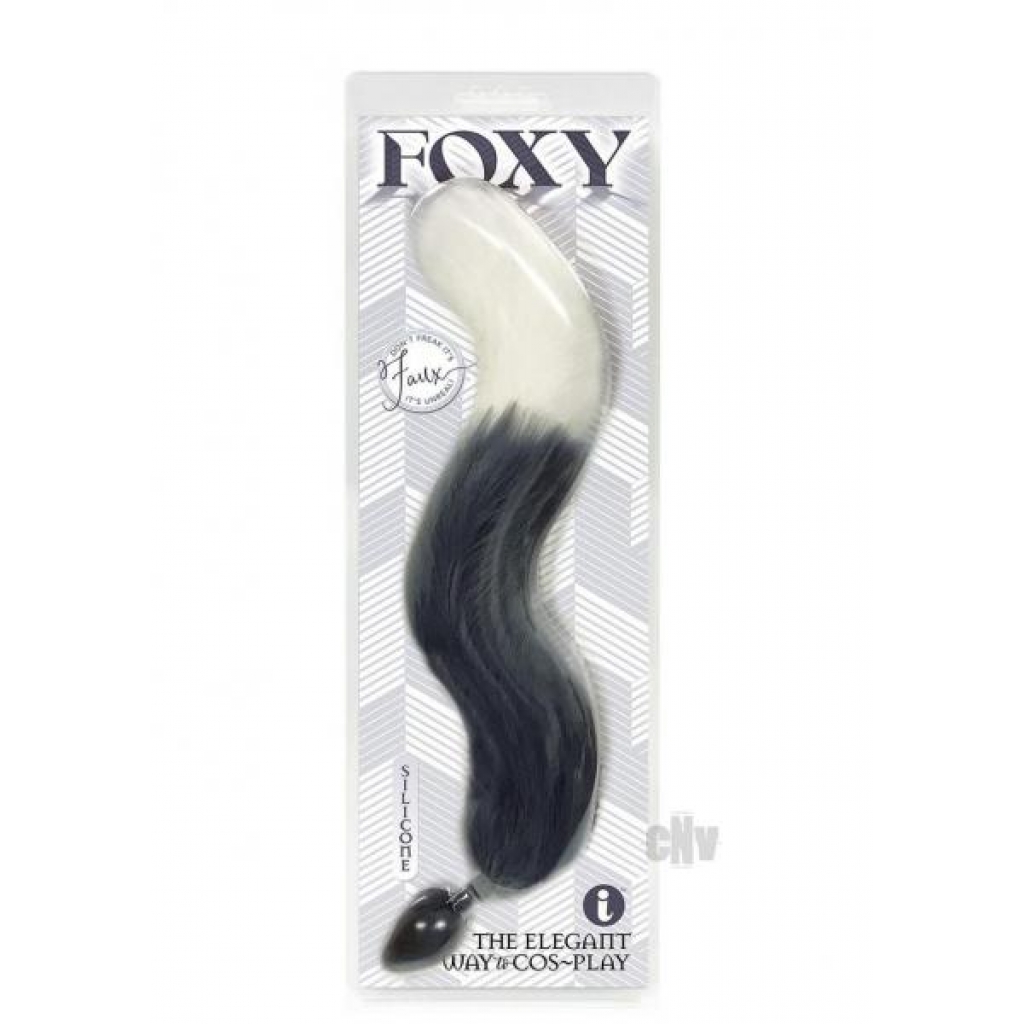 Foxy Fox Tail Plug - Silver