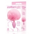 Cottontails Bunny Tail Silicone Butt Plug - Pink