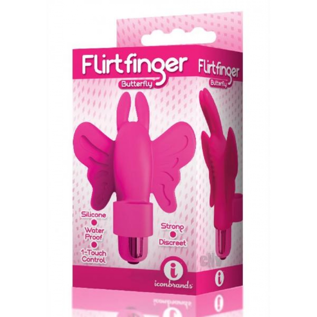 The 9 Flirt Finger Butterfly Pink