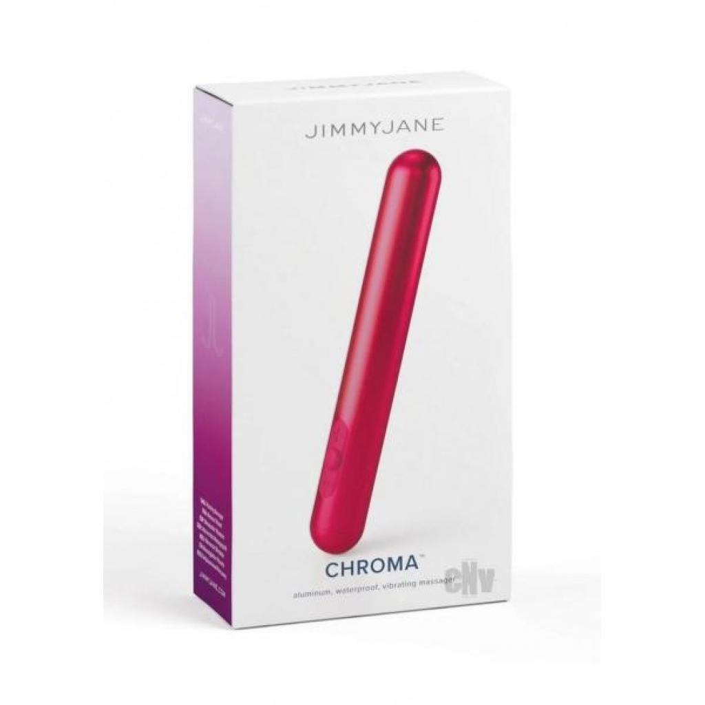 Jimmyjane Chroma Vibrator - Sleek Pink Design