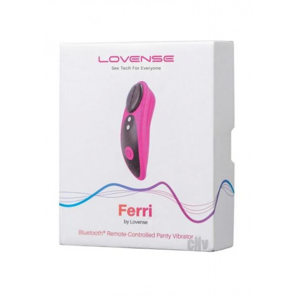 Ferri Pink/Black Magnetic Panty Vibrator