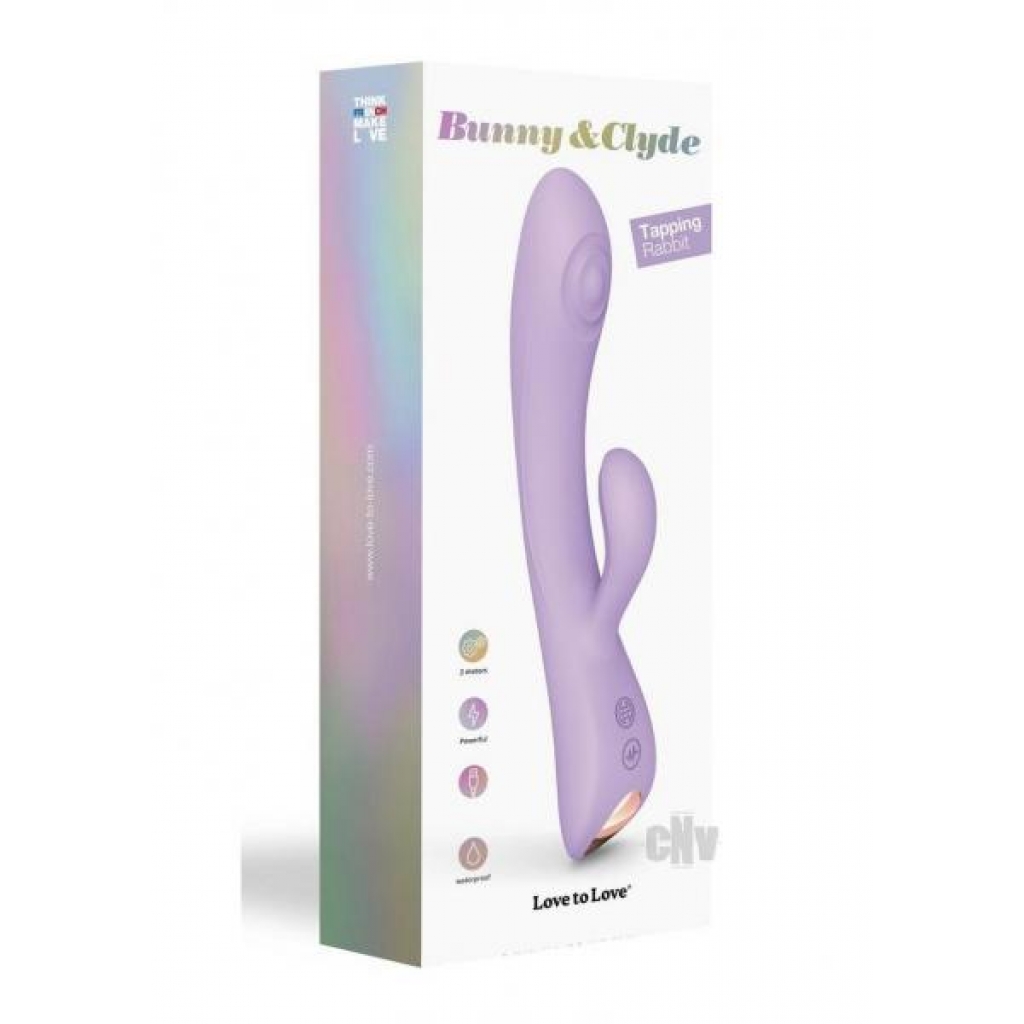 Bunny and Clyde Vibrator - Viva Mauve